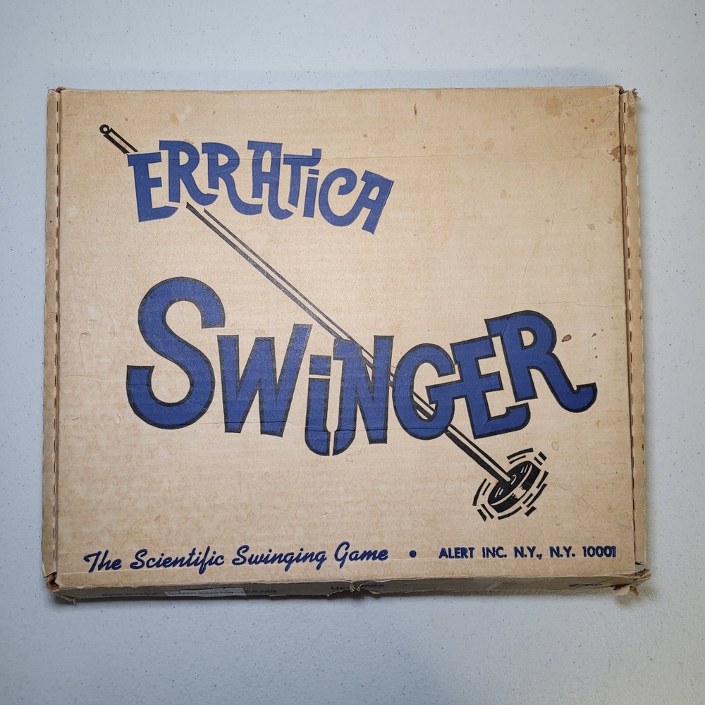 Erratica Swinger Game Scientific Swinging Game‎ Alert Inc 1969 Vintage